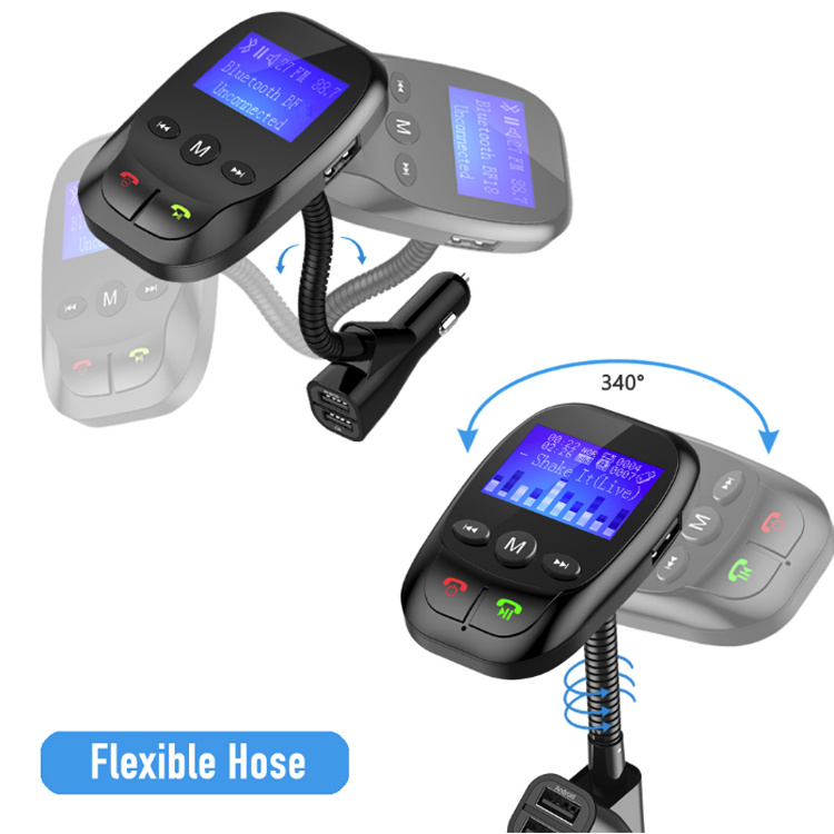 Portable Bluetooth MP3 Player Multi-Function Wireless Car FM Transmitter
