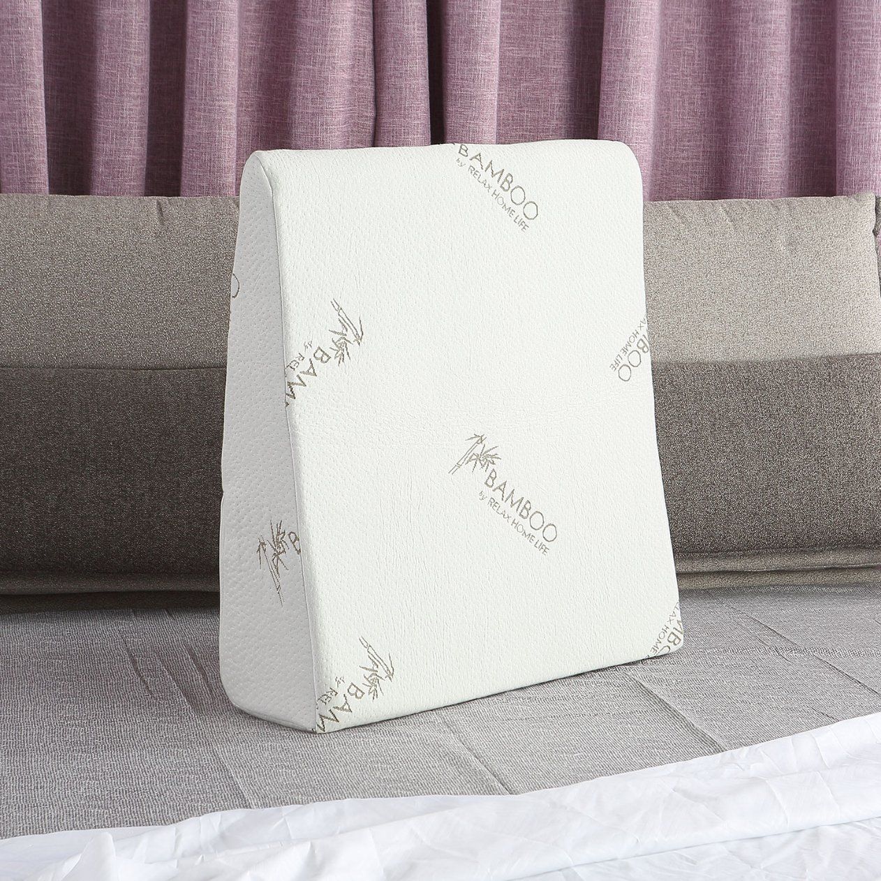 Factory Price 270GSM 40%Bamboo 60%Polyester Back Waist Cushion