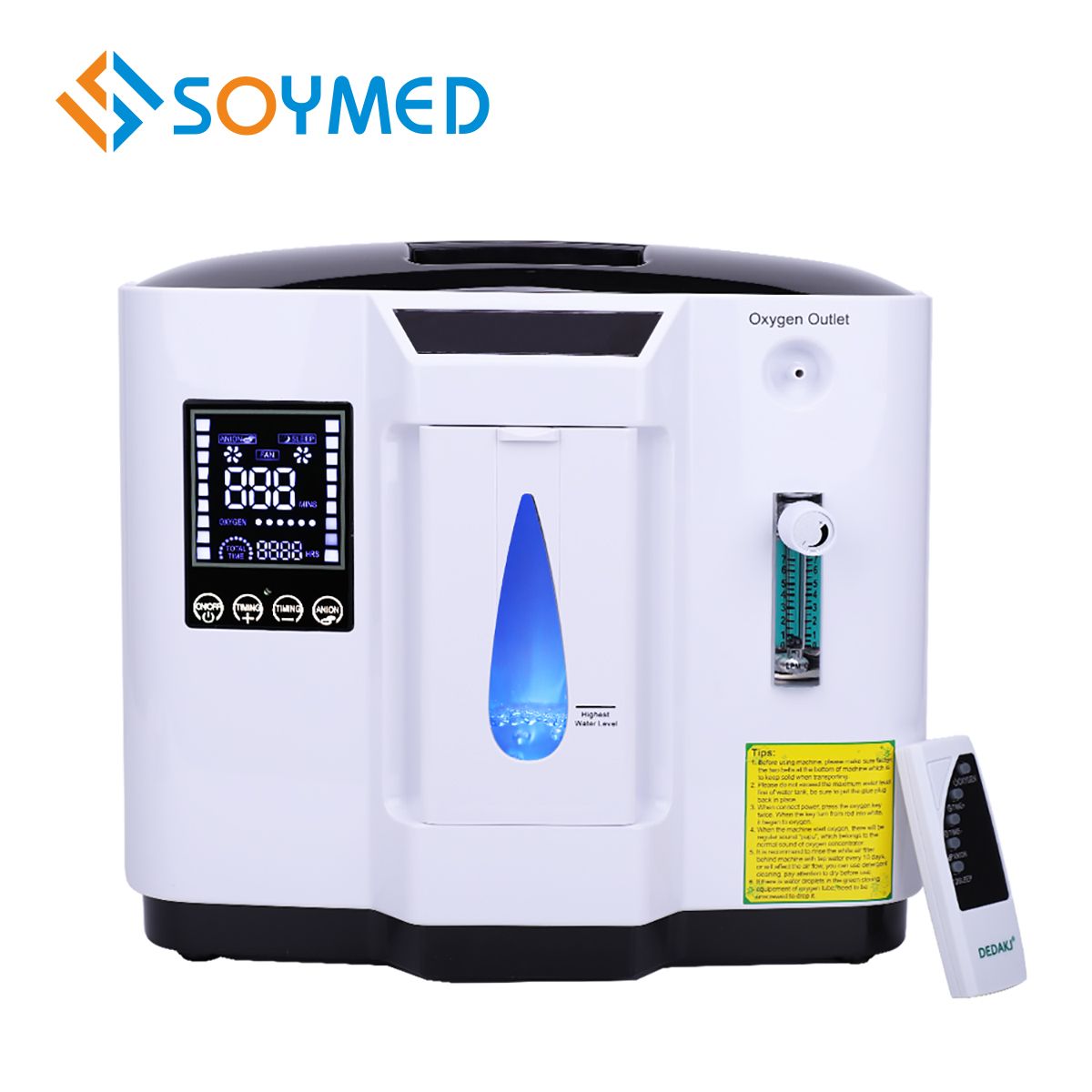 Home Small Portable Cheap Remote Control Medical Electric Oxygen Concentrator Price