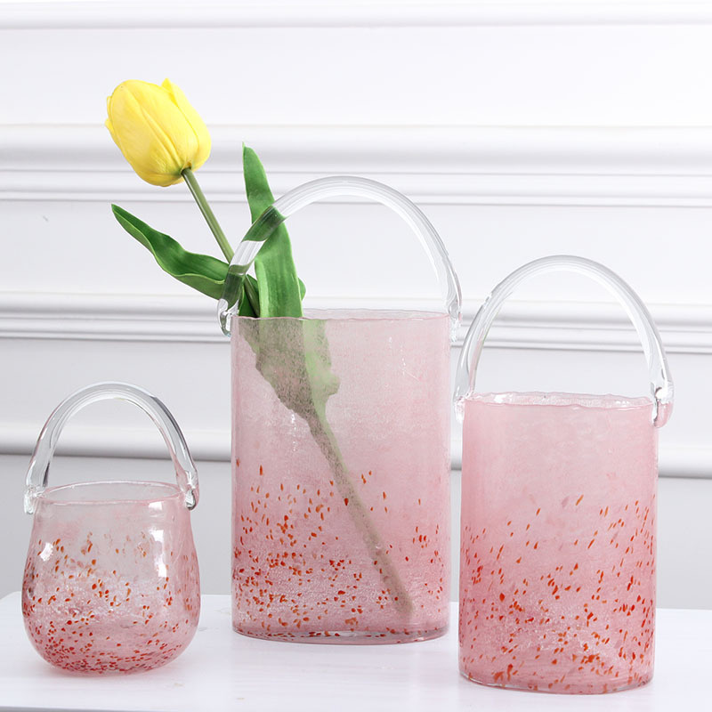 Handbag Vases Pink Modern Luxury Home Decor Vases