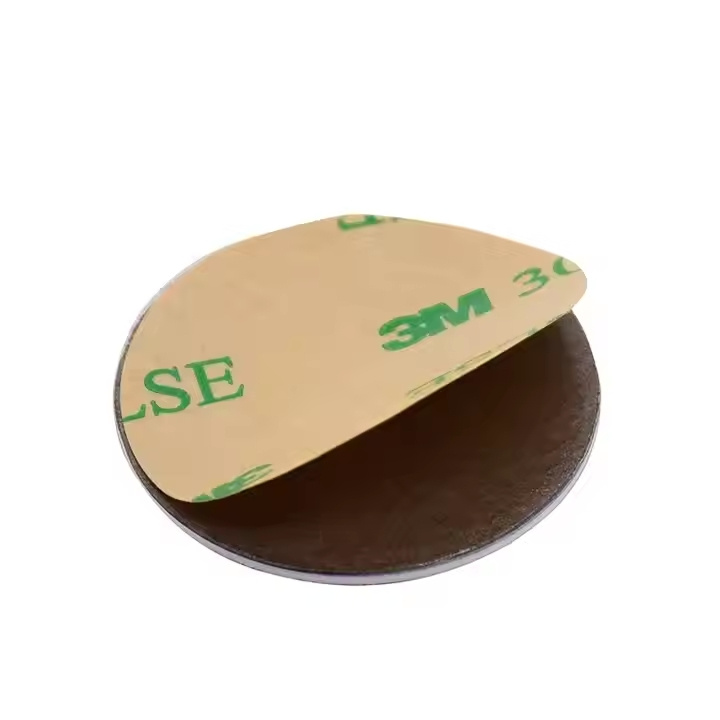 Diameter 25 mm Circular NFC Anti-Metal Stickers Back Adhesive Label UHF Tag