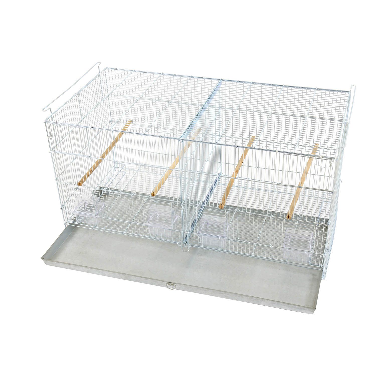 Pet Bird Cage Large Simple Metal Wire Stainless Steel Parrot Myna Pearl Bird Cage Home