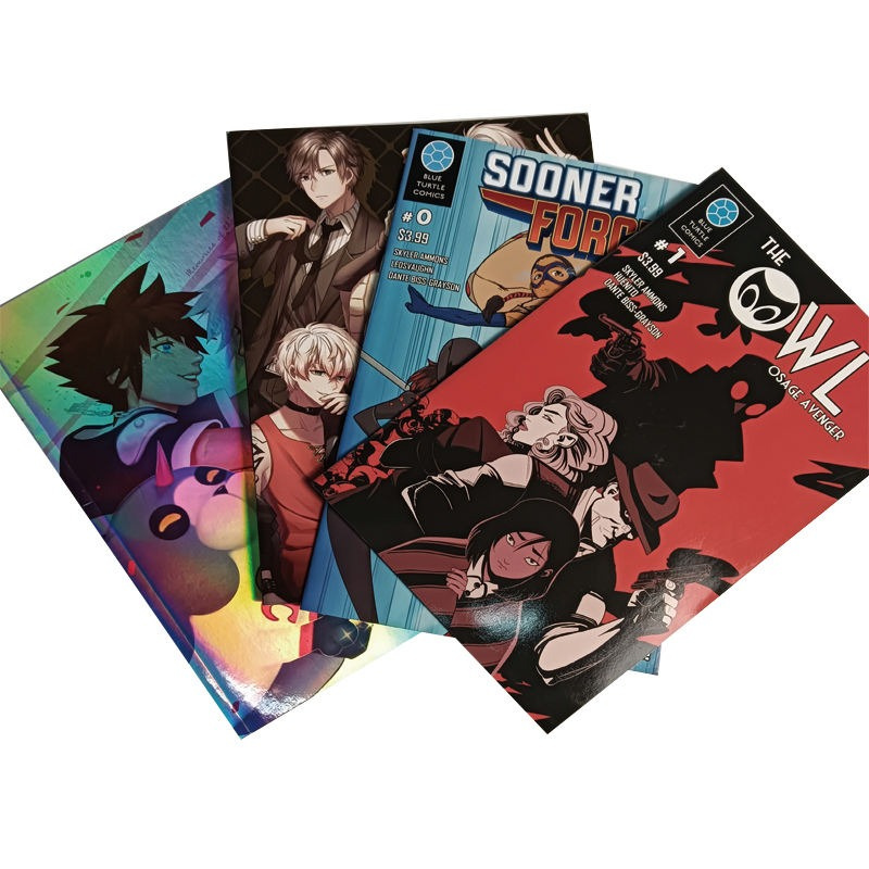 High Quality Softcover Printing for Fiction Manga Graphic Novels Storybooks and Children's Book