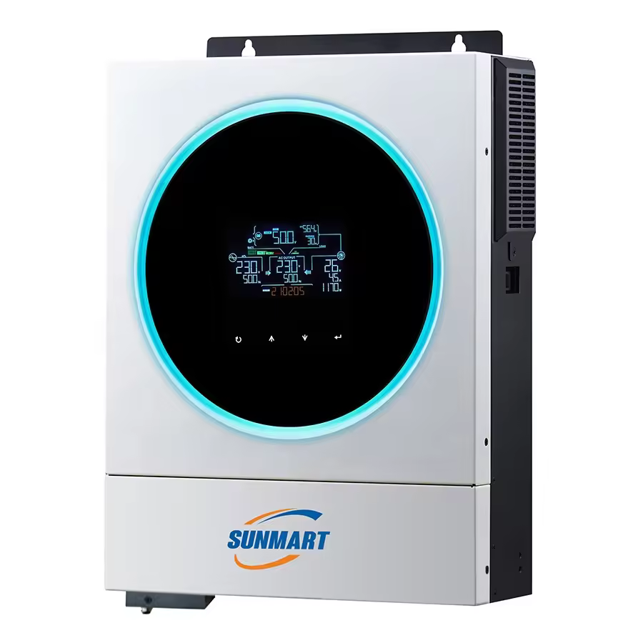 4kw 4.2kw Dual Output Hybrid Inverter Built In Wifi 24v 120a Mppt Bms Home Use Cheap Price
