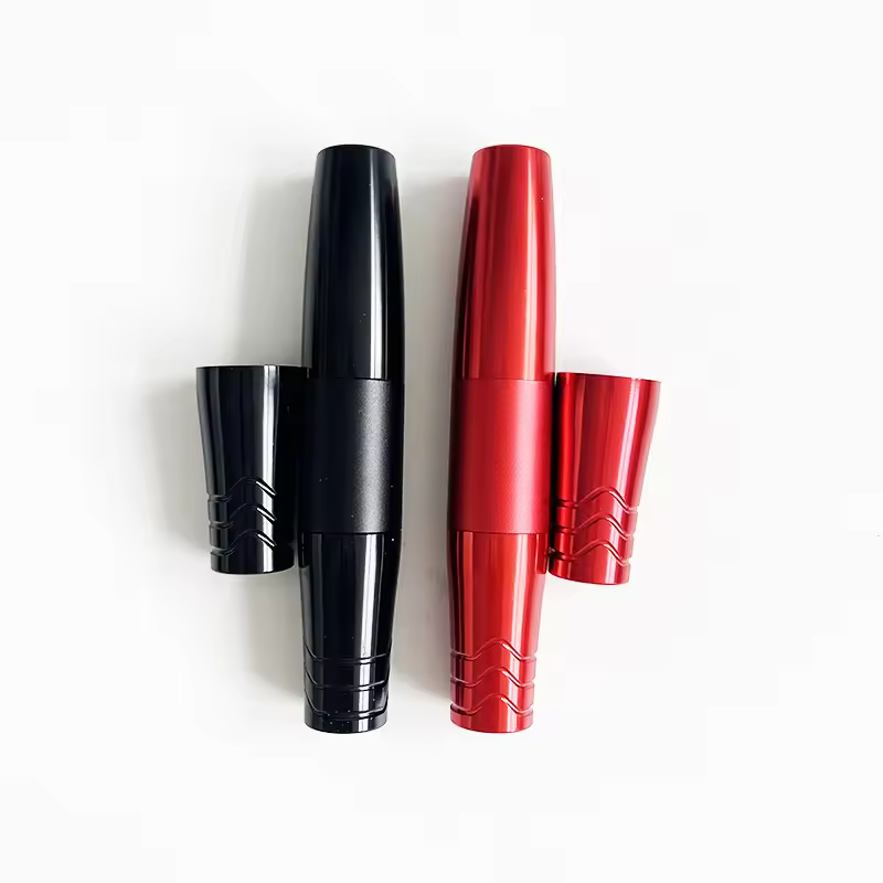 New Update 2 In 1 Double-headed 2 Colors Rotary Pen Tattoo Permanent Makeup Machine Tattoo Guns Beauty Eyebrow Tattoo Machine