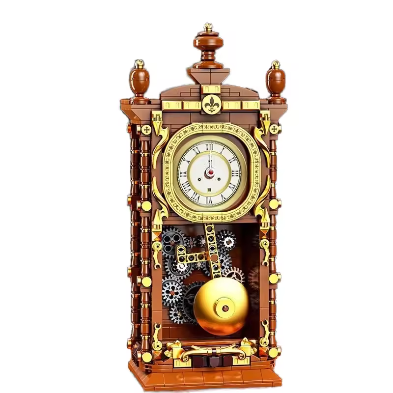 Wholesale Oem Retro Typewriter Model Building Blocks Diy Small Particle Assembly Toy For Children 1/8 Cross-border Plastic Gift