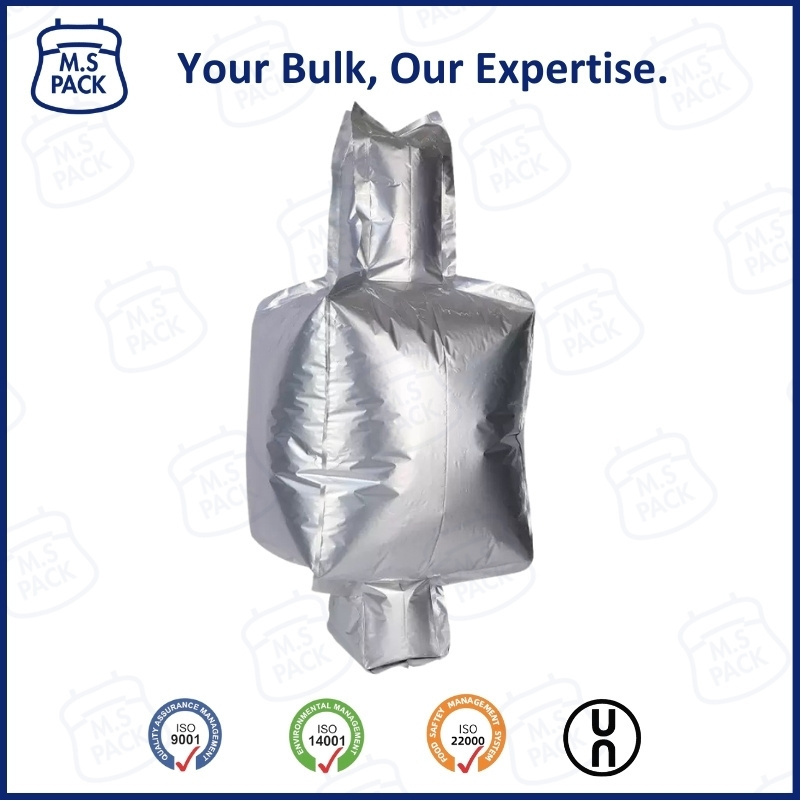 Food Vacuum Bag Manufacturer Factory Wholesale 1-Ton FIBC Bags - Aluminum Foil Liner Bulk Bags for Food-Grade Industrial Use