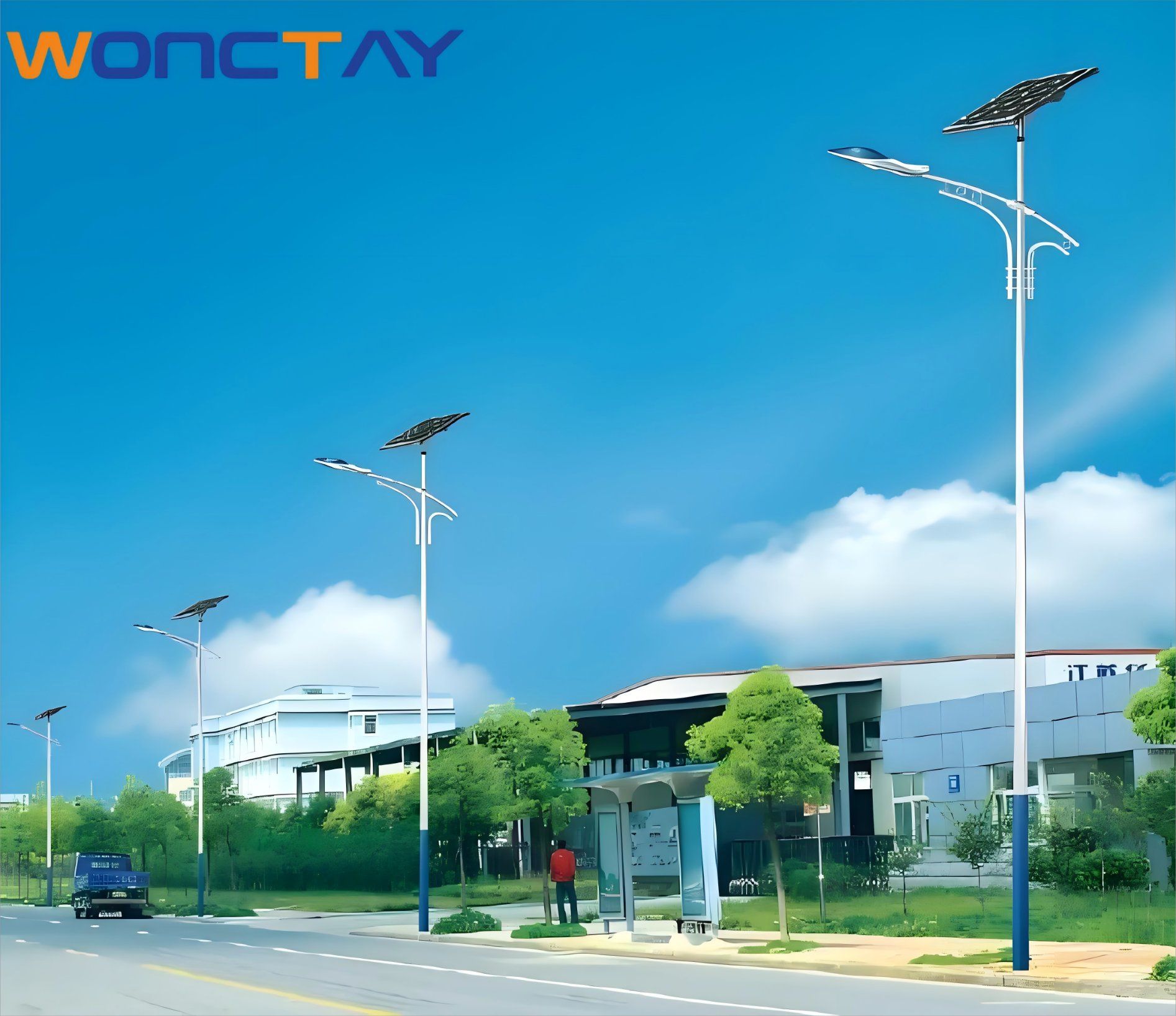 Manufacturer Directly Price Solar LED Road Garden Home Street Outdoor Light