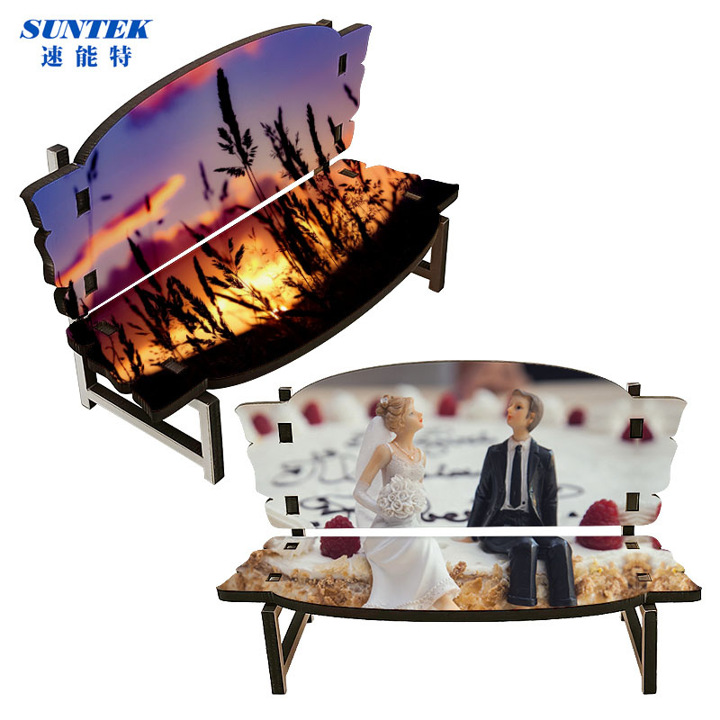 MDF Long Sublimation Memorial Bench