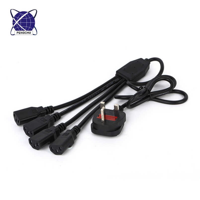Discounted Stock High Cycle Durability IEC Power Cord for Rental Equipment