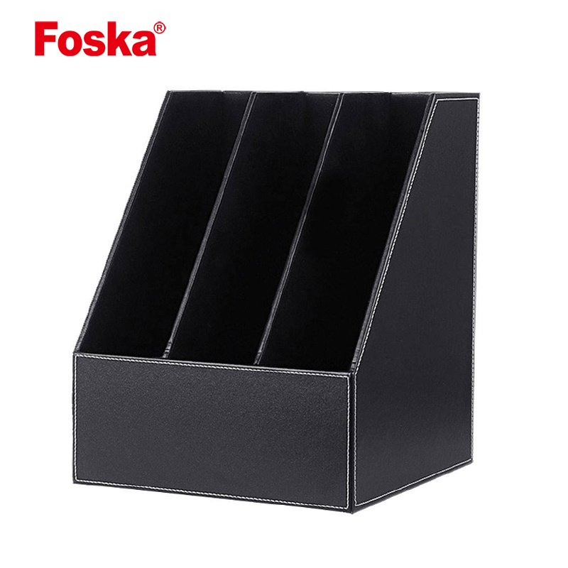 Foska Good Quality PVC Material Office School File Desktop Organizer