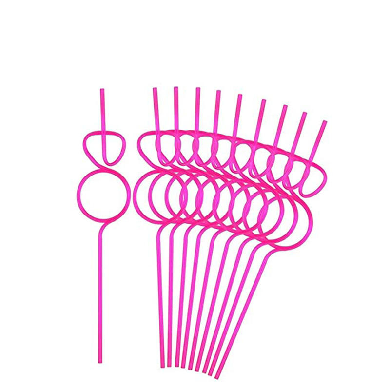 Bridal Shower Party Favors Ring Straws Bride Bachelorette Wedding Party Gifts PLA Drinking Straw