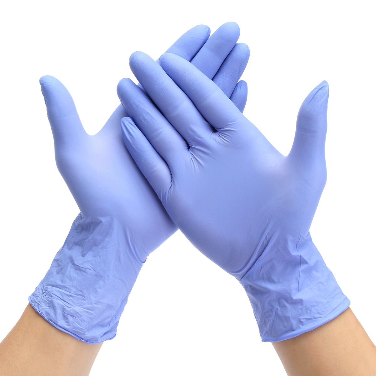 Siny High Quality Disposable Medical Supply Clinic Smooth Pockmarked Sterile Rubber Exam Gloves