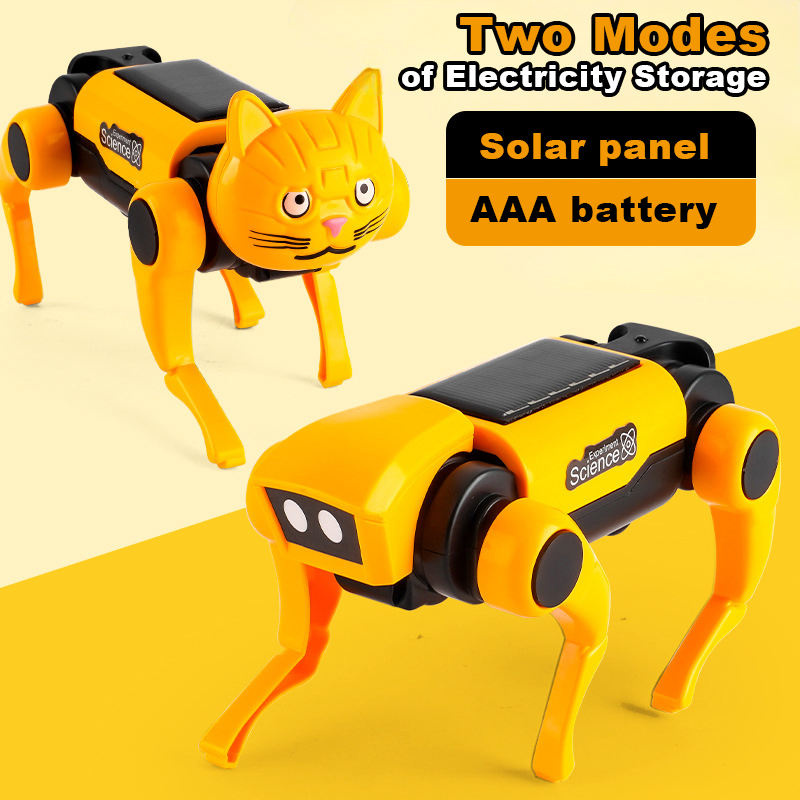 Smart Solar Robot Dogtoys Solar Power Science Kit for Kids (CFKST25004)