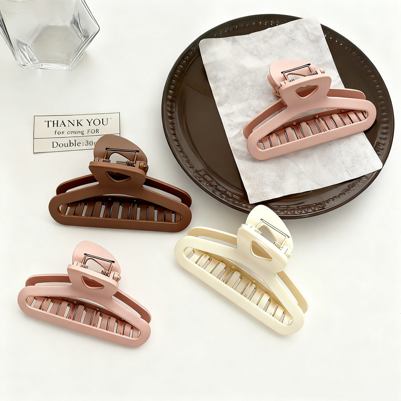 OEM Factory Durable Large Soft Silicon Colors Hair Crab Clip