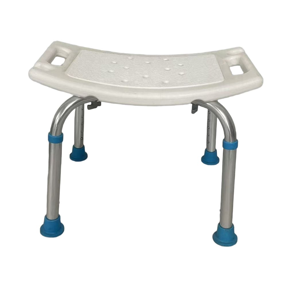 Aluminum Fold Lift Transfer Shower Toilet Sit Lavatory Nursing Home Backless Bath Potty Steel with Wheels Commode Chair