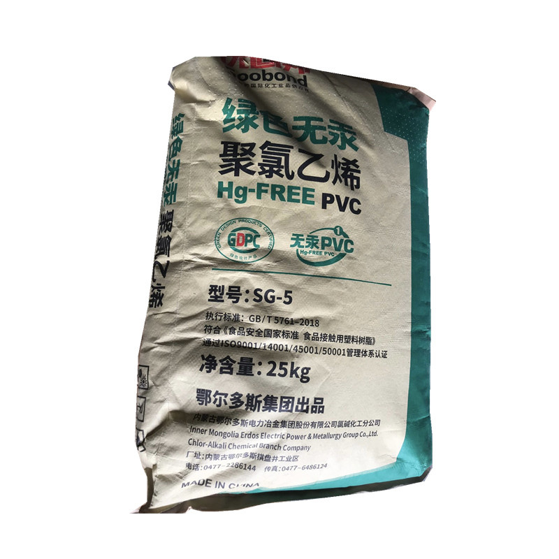 China Manufacturers Cheap Plastic Raw Materials PVC Resin Sg3/Sg5/Sg7/Sg8