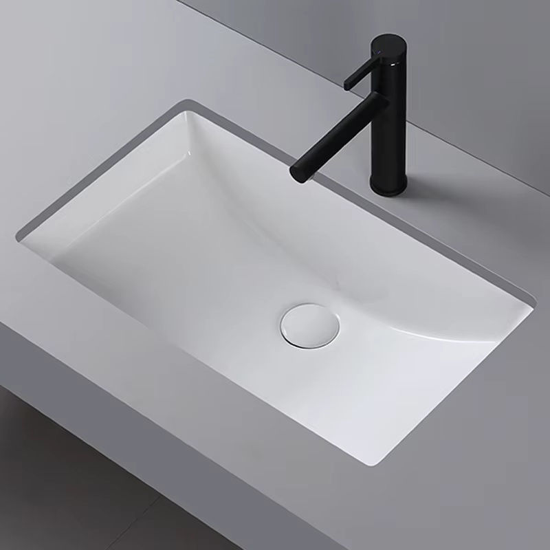 Bathroom Economic Hand Wash Basin Wholesale Cheap Price Undermount Ceramic Sink