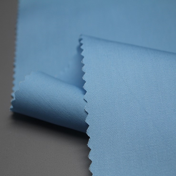 Medical Twill Shiny Polyester Cotton Pink Nurse Uniform Fabric Wholesale