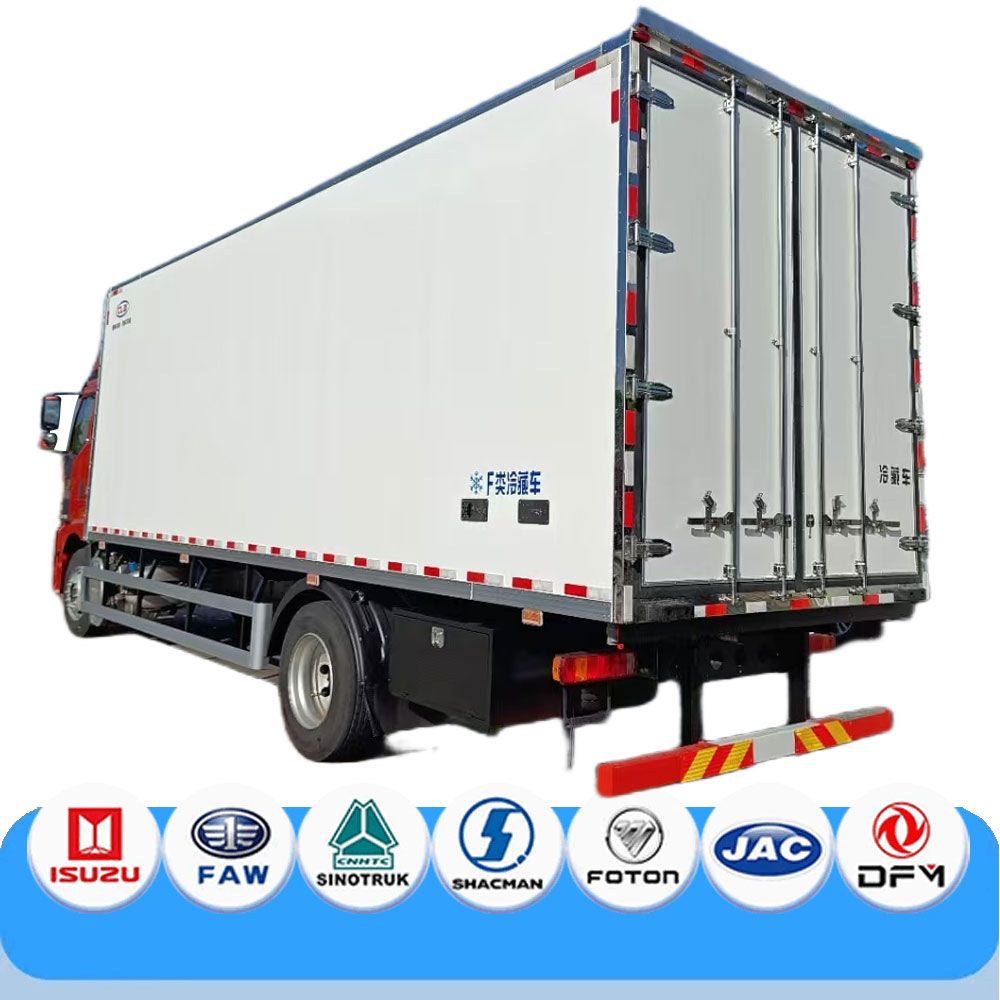 Two-Axis Constant-Temperature Refrigerated Truck18-22 Ton Biological Product Vehicle Pharmaceutical Cold Chain Logistics Vehicle