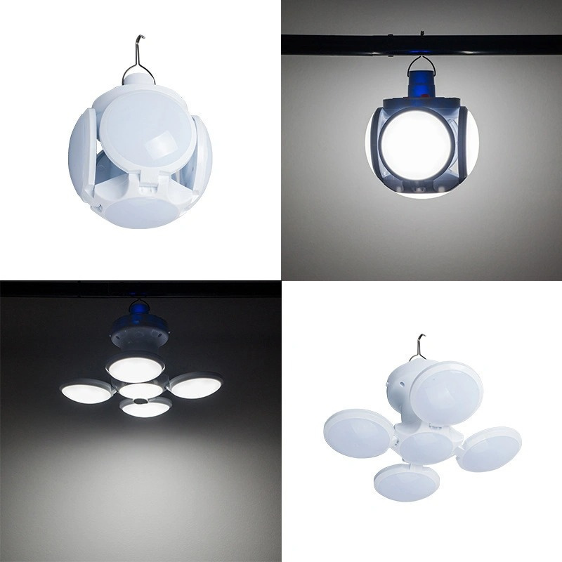 Rechargeable Outdoor Night Tent Home Hook Smart Spot Energy Saving Light Intelligent Camping Emergency LED Remote Controller Solar Lamp Bulb