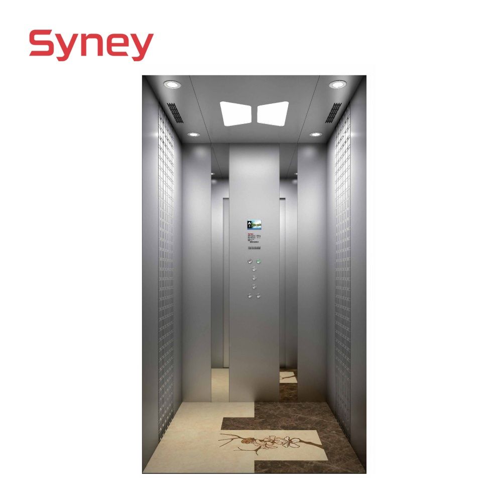 China Supplier Mirror Stainless Steel Villa Home Lift Residential Elevator