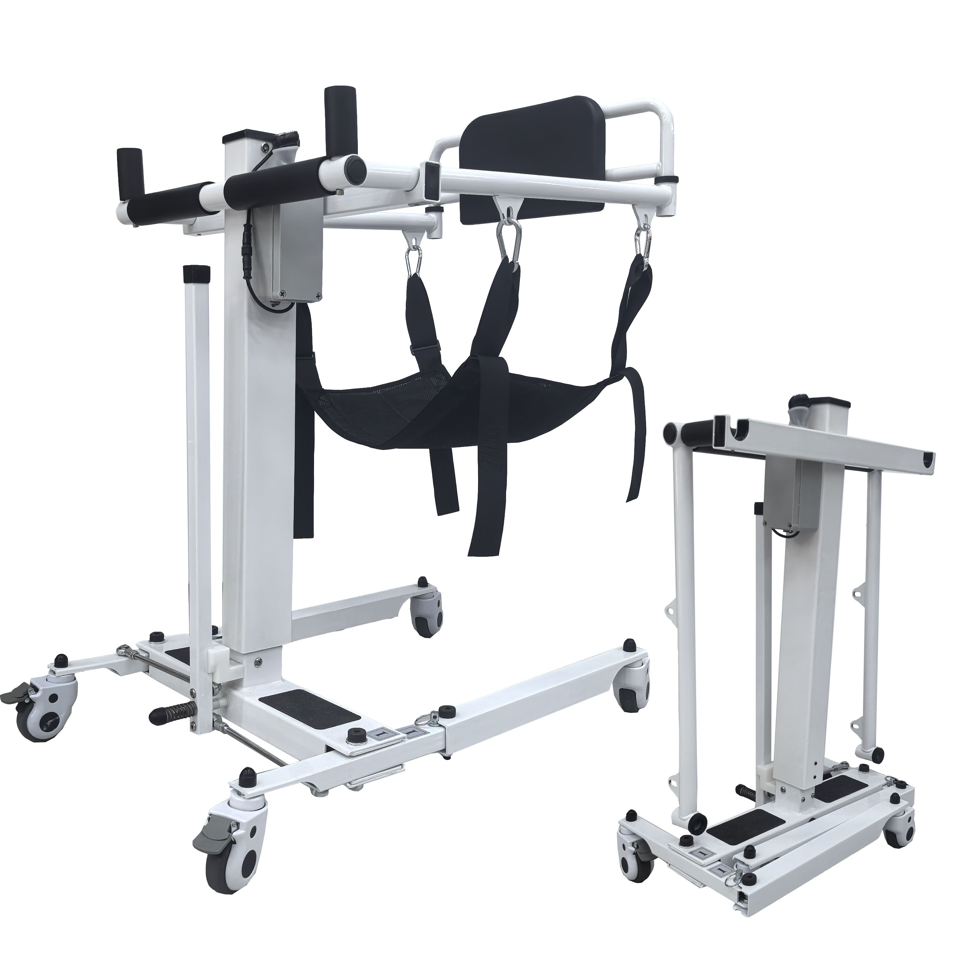 Rechargeable Electric Patient Lift Transfer Chair for Home Use