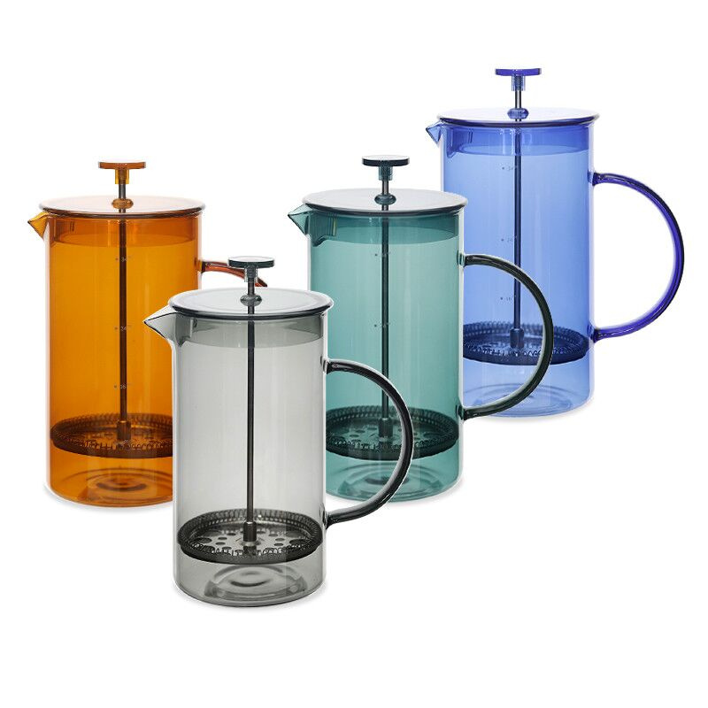 350ml to 1000ml Brewer with Colorful Acrylic Lid