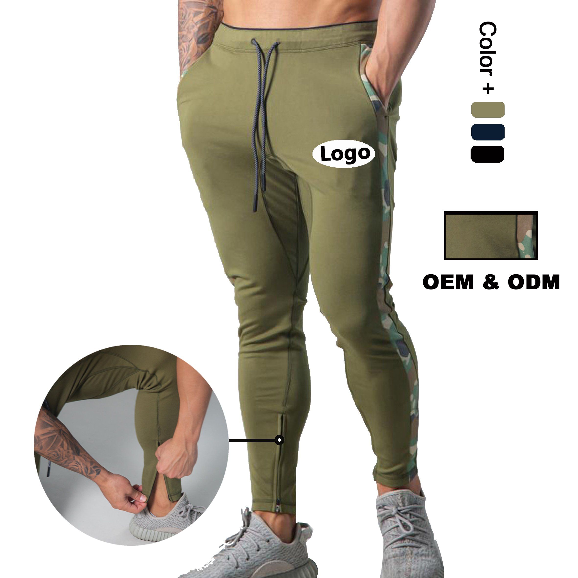 OEM & ODM Wholesale Sportswear Casual Wear Tracksuit Pnats Men Activewear Sportswear Running Joggers
