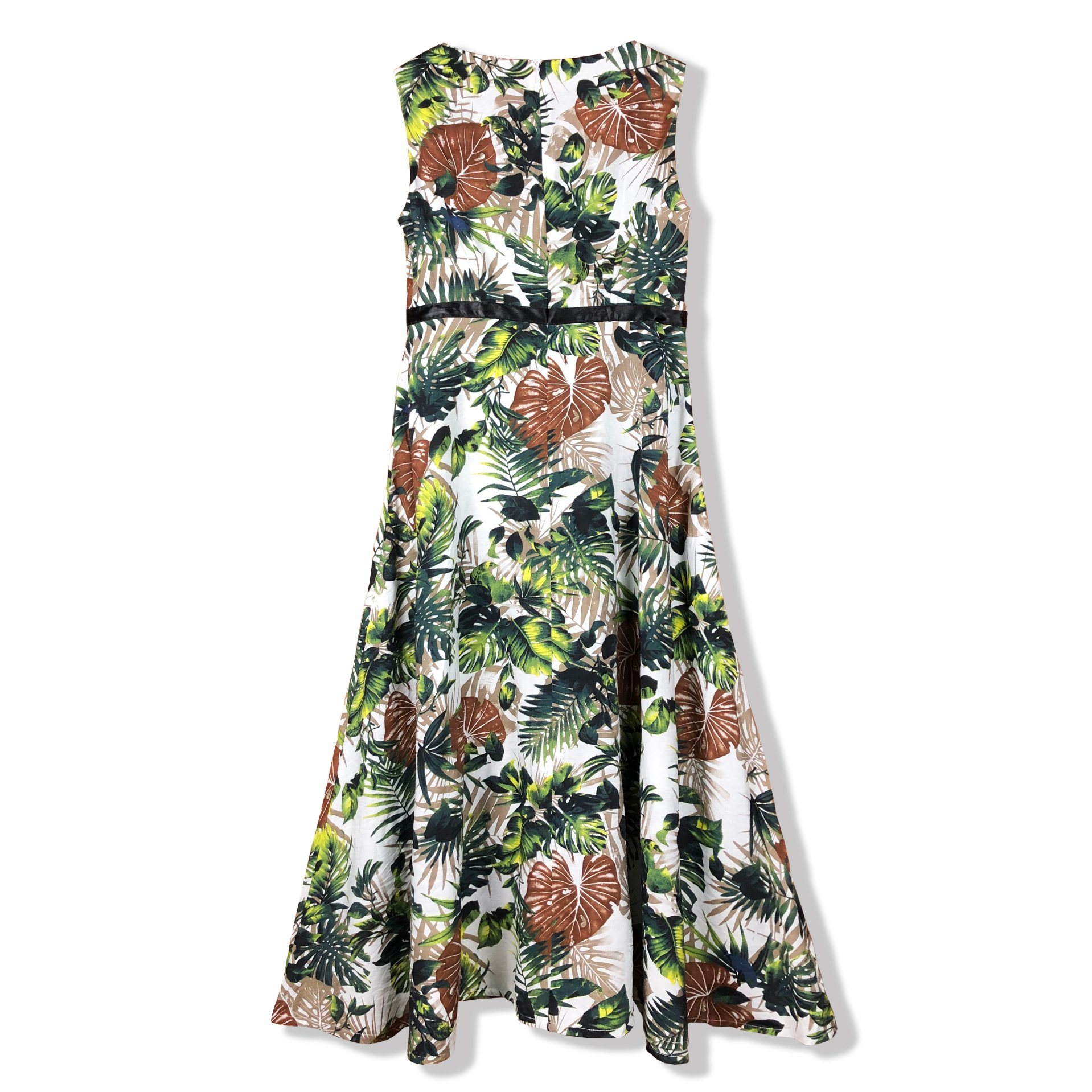 Fancy Printing Chiffon Loose Dress for Beach Party Young Lady Manufacturer