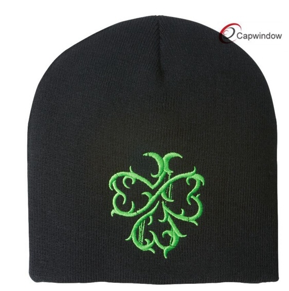 Trendy Promotional Beanie Cap with Unique Embroidery Options