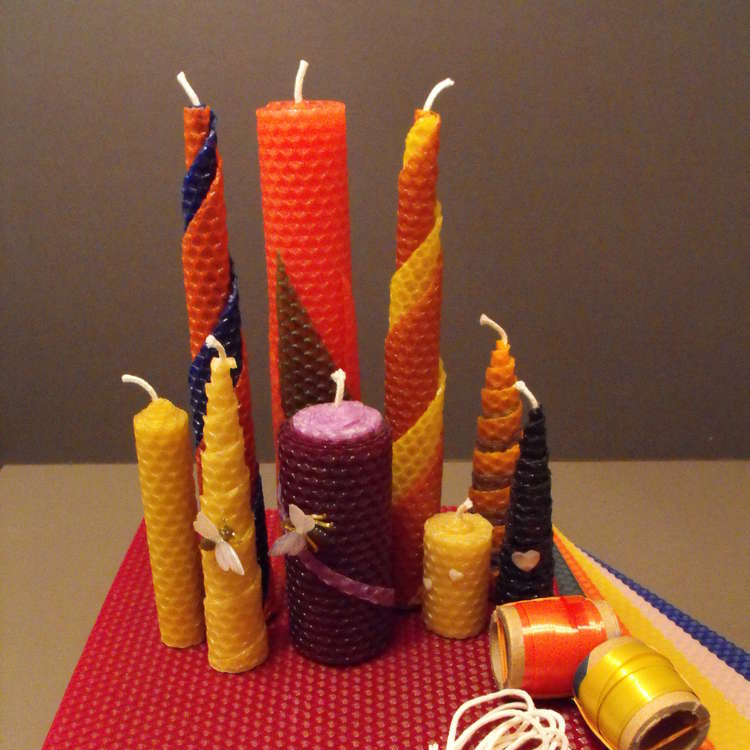 Chinese Supplier Beeswax DIY Candle Making Kit for Home Party Decoration