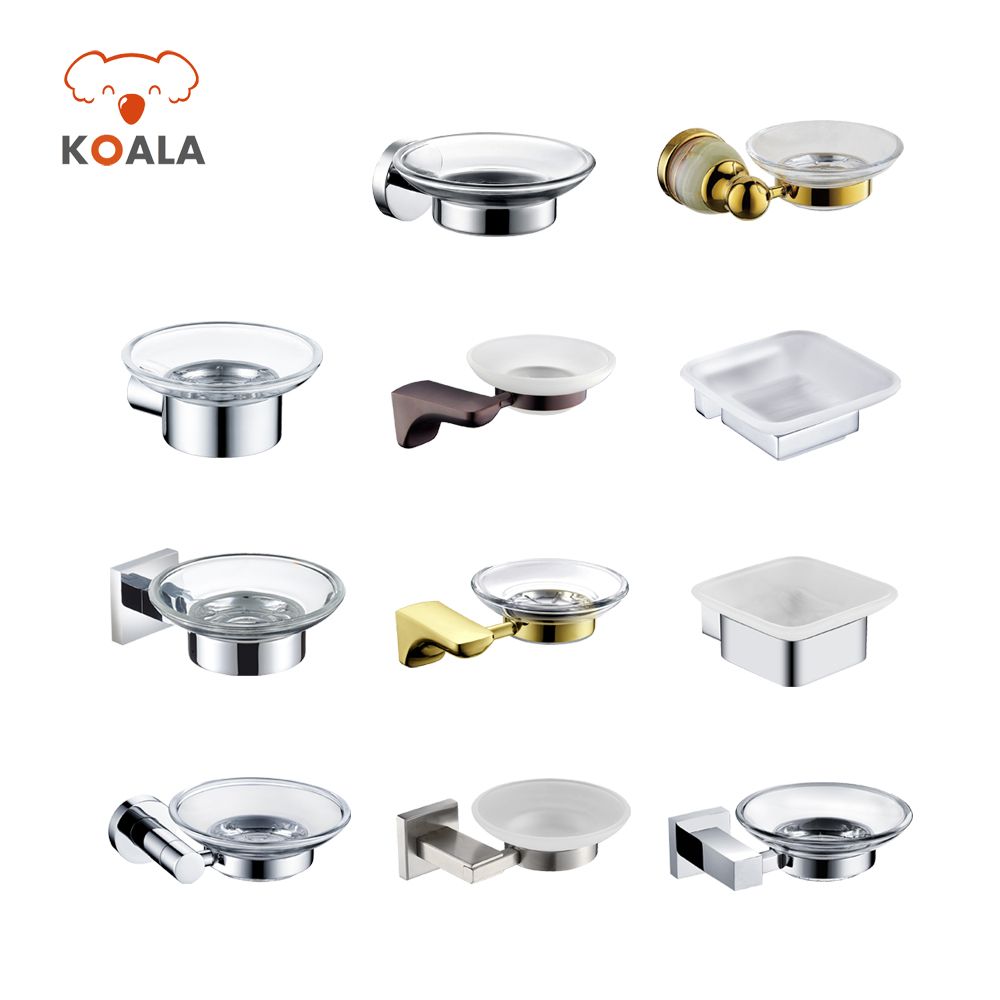 Elegant Stainless Steel Soap Dish Holder for Hotel Bathrooms
