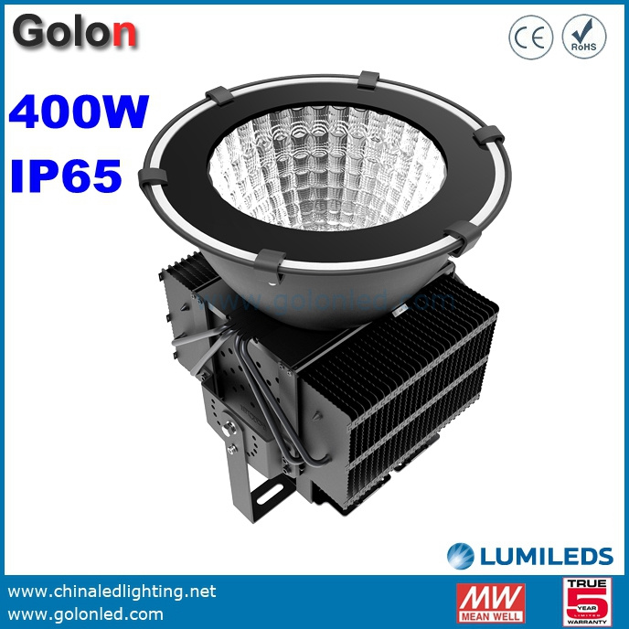 China Manufacturer 5 Years Warranty Meanwell Lumiled SMD 300W 400W 500W LED Floodlight Outdoor Lighting
