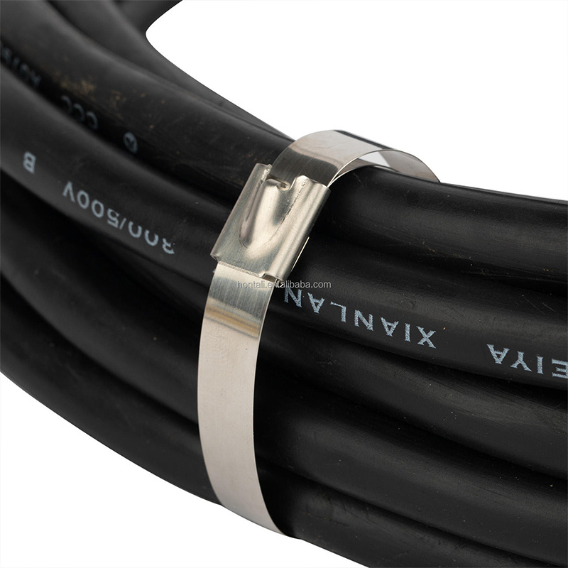 Stainless Steel 304 Ball Lock Cable Ties 360 X 4.6mm