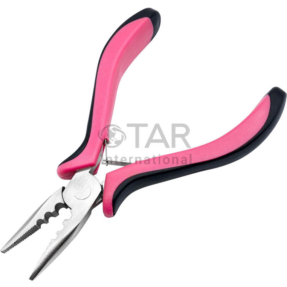 Hair Extension Pliers 3-hole Mini Professional Hair Extension Tool For Micro And Nano Ring Beads Crimping Pliers