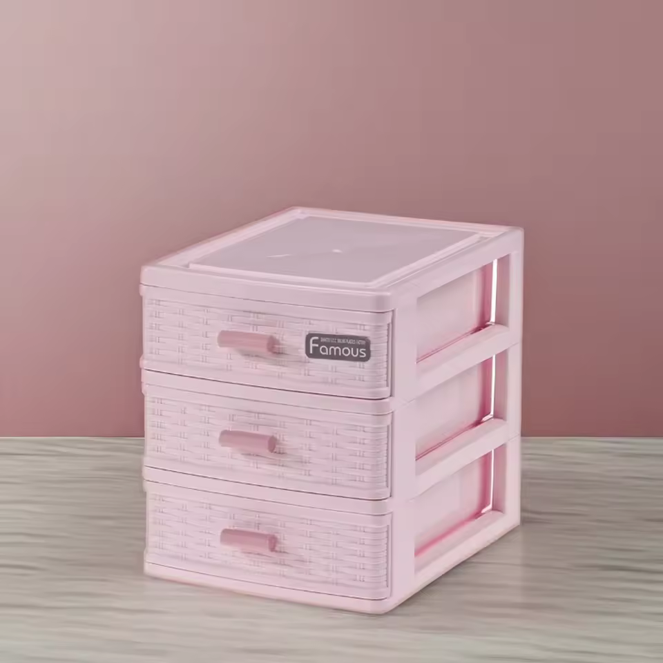 Oem Available China Wholesale Plastic Children Storage Box Rectangle Injection Home School Stationery Organizers