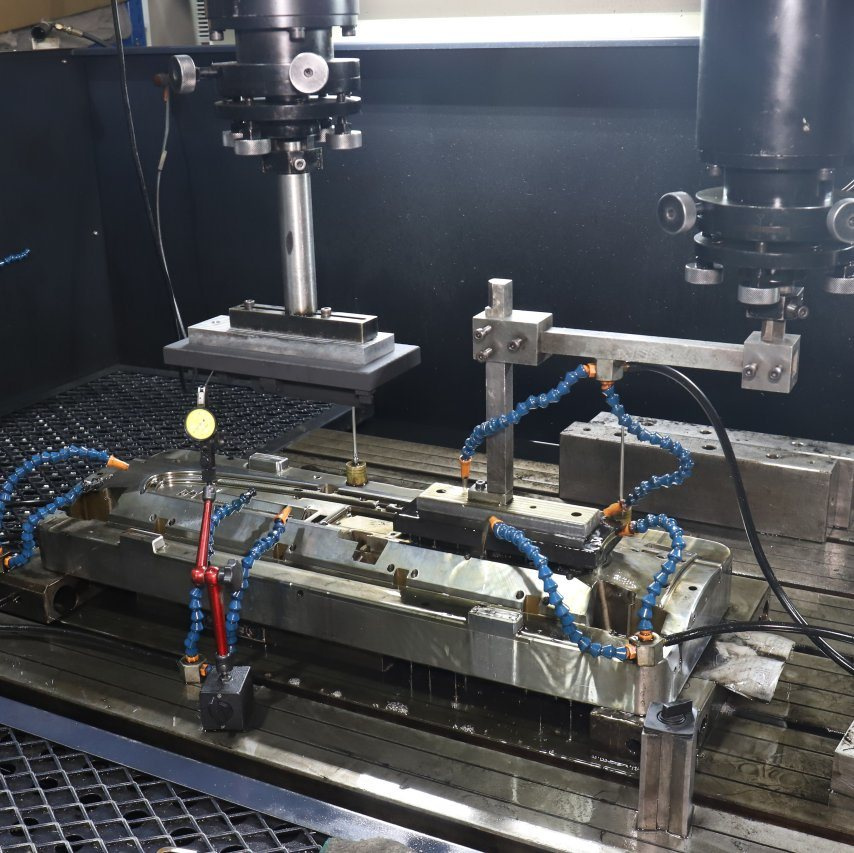 Personalized Wooden Shoe Organizer with Concrete