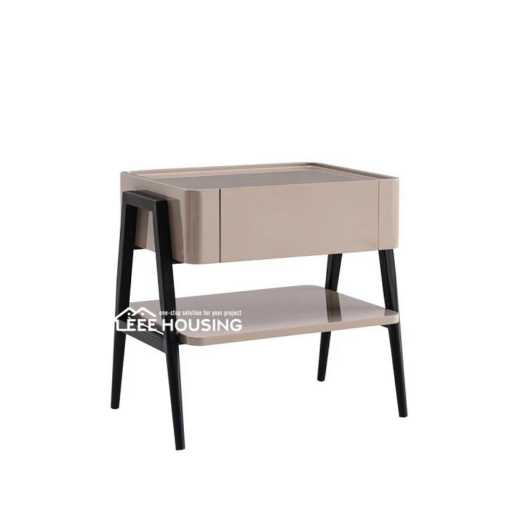 China Factory Direct Supply Bedroom Furniture Cheap Wood Bedside Cabinet / Nightstand / Bedside Table / Night Table