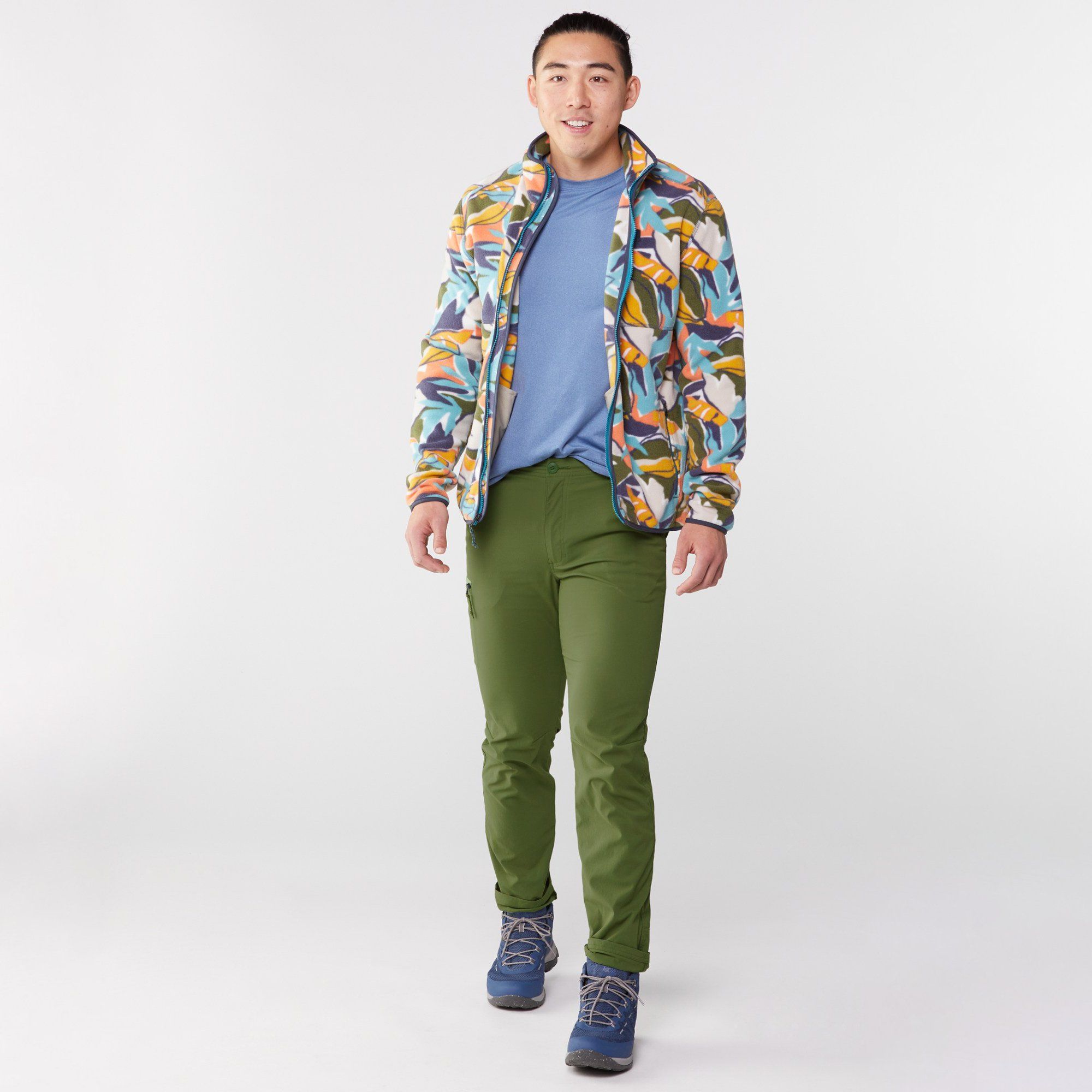 Bibs MID Weight Male Chinos Colorful Khakis Male Trek Work Hike Fitted Rainproof Waterproof Hiker Hiking Pants