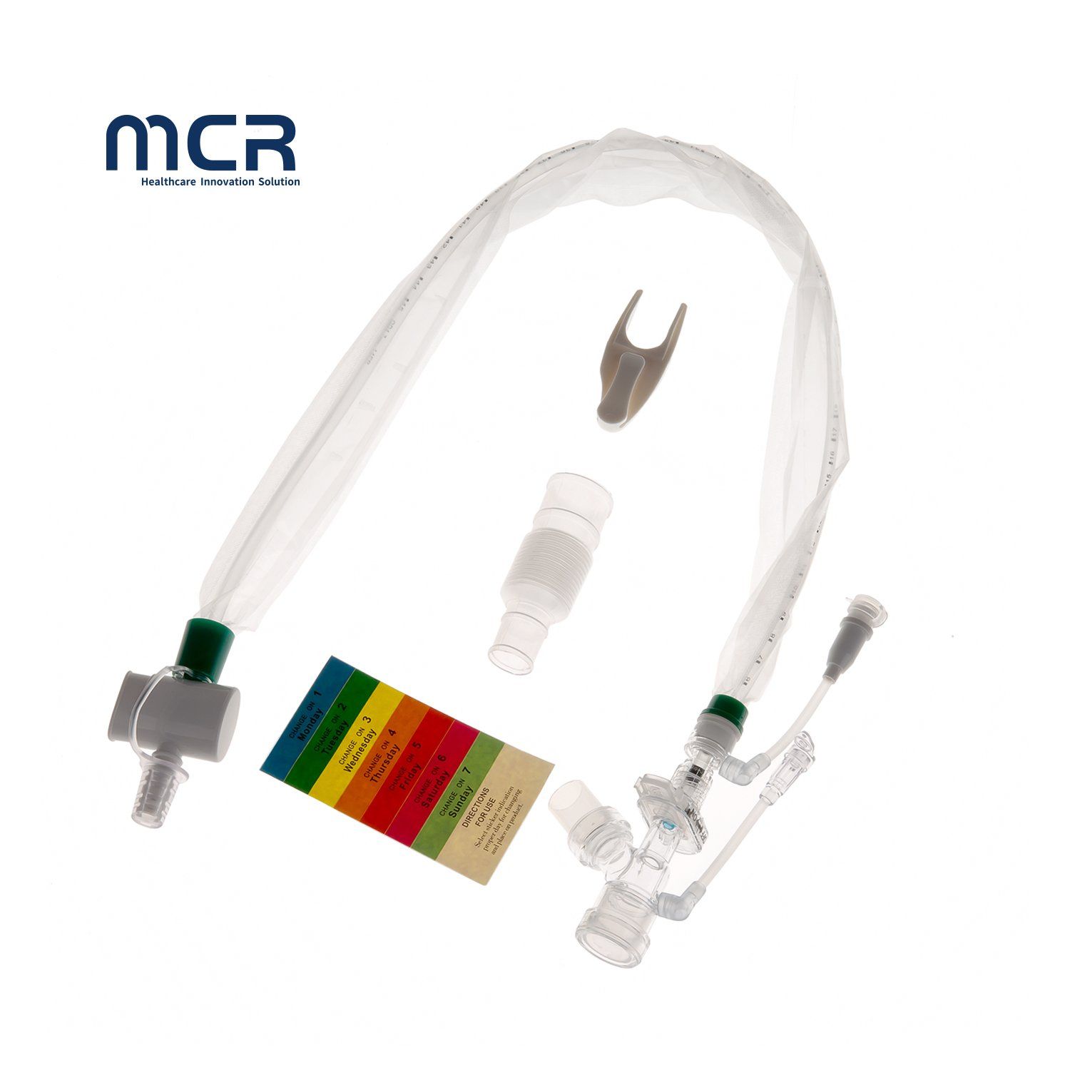 Wholesale Disposable Closed Suction Catheter for Hospital Use Double Swivel Elbow Push Switch