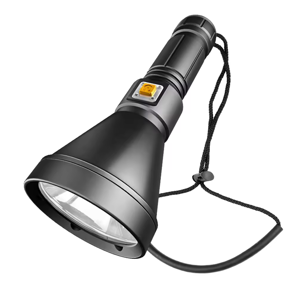 Factory Direct High-powerful Led Torch Light 26650/18650 Xhp90 Ip68 Usb Convenient Amphibious Outdoor Diving Aluminum Alloy