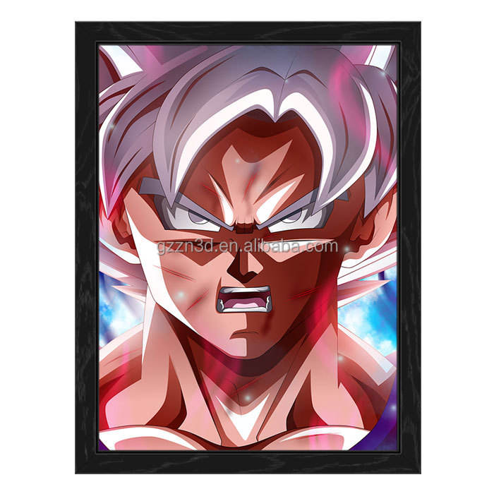 Ricky Promotion Wholesale Custom 3D Changing Picture Movie Poster Anime Style Animal Pet Lenticular Model for Home Decoration