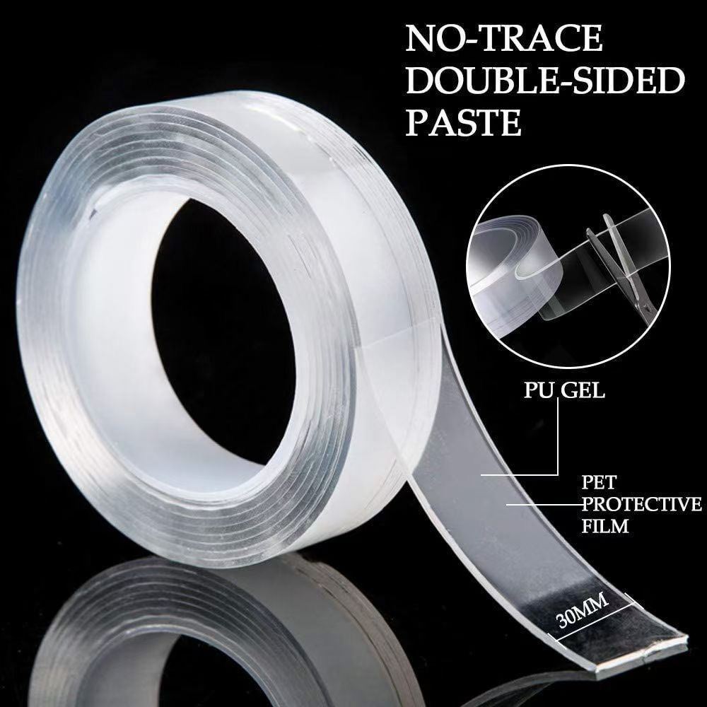 Nano Tape Acrylic Double-Sided Tape Washable Reusable Gel Nano Pad