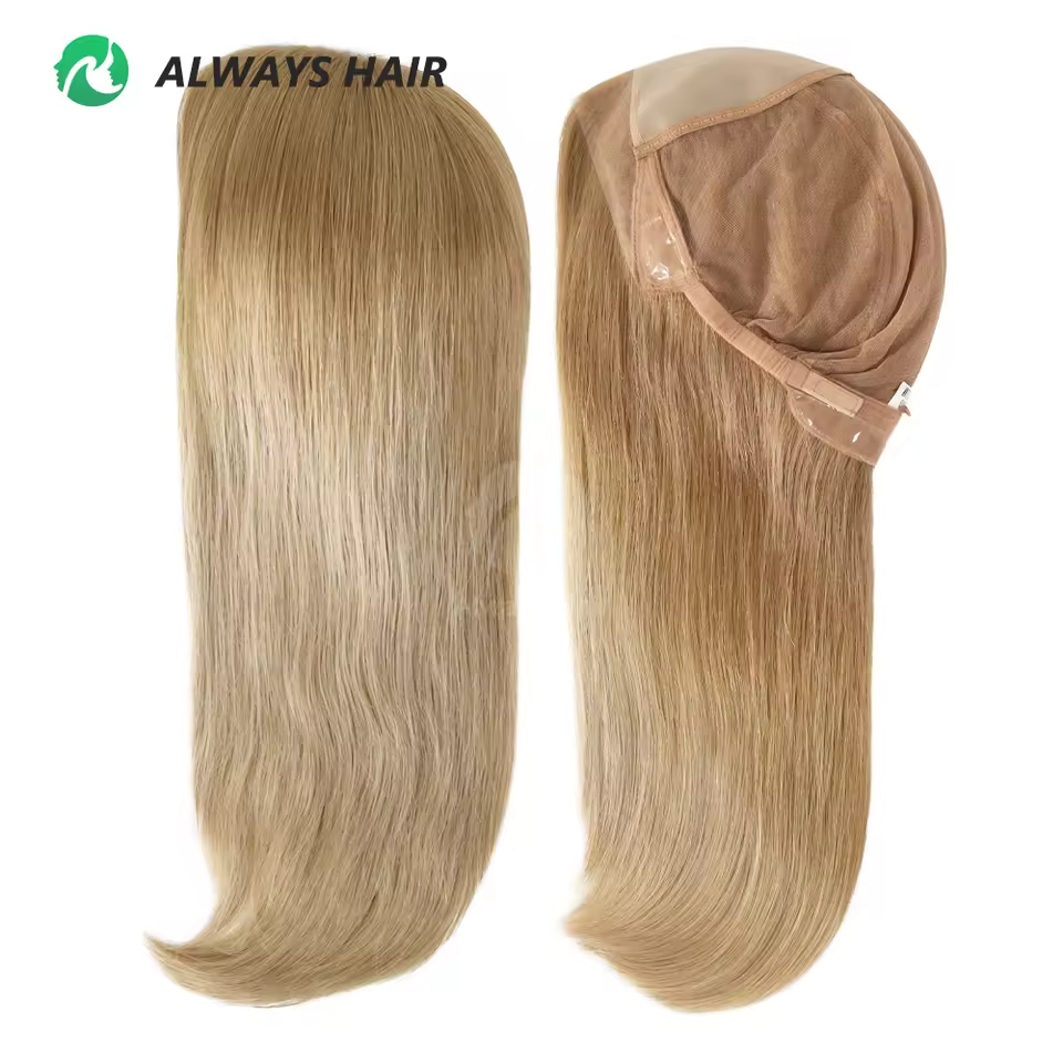 Mw51-13" Mono Top Hand Tied Transparent Lace Front Ladies Wigs Chinese Cuticle Remy Human Hair Mix Color 120% Density
