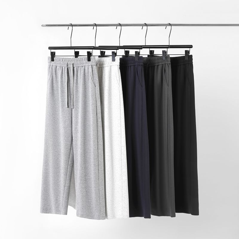 Minimalist Unisex Trousers Relaxed Fit Bulk Wholesale Six Solid Stock