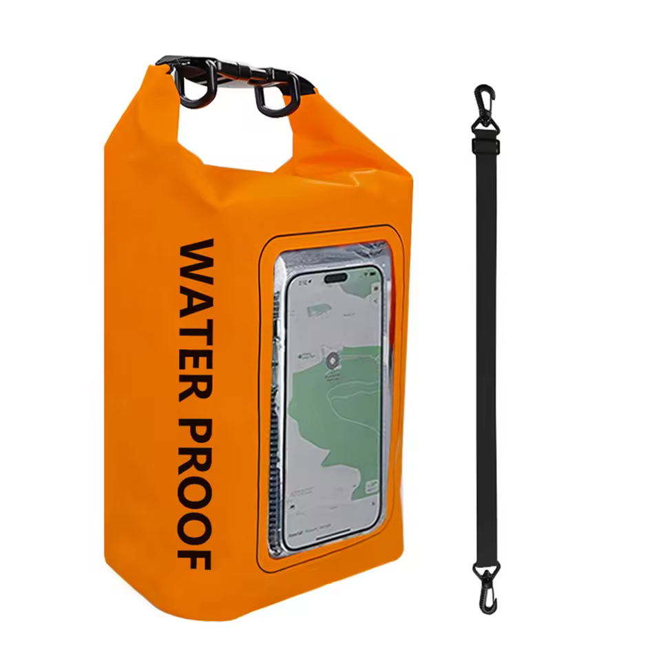 Direct From Manufacturer 5l Waterproof Dry Bag With Front Window Waterproof Backpack For Beach Activities
