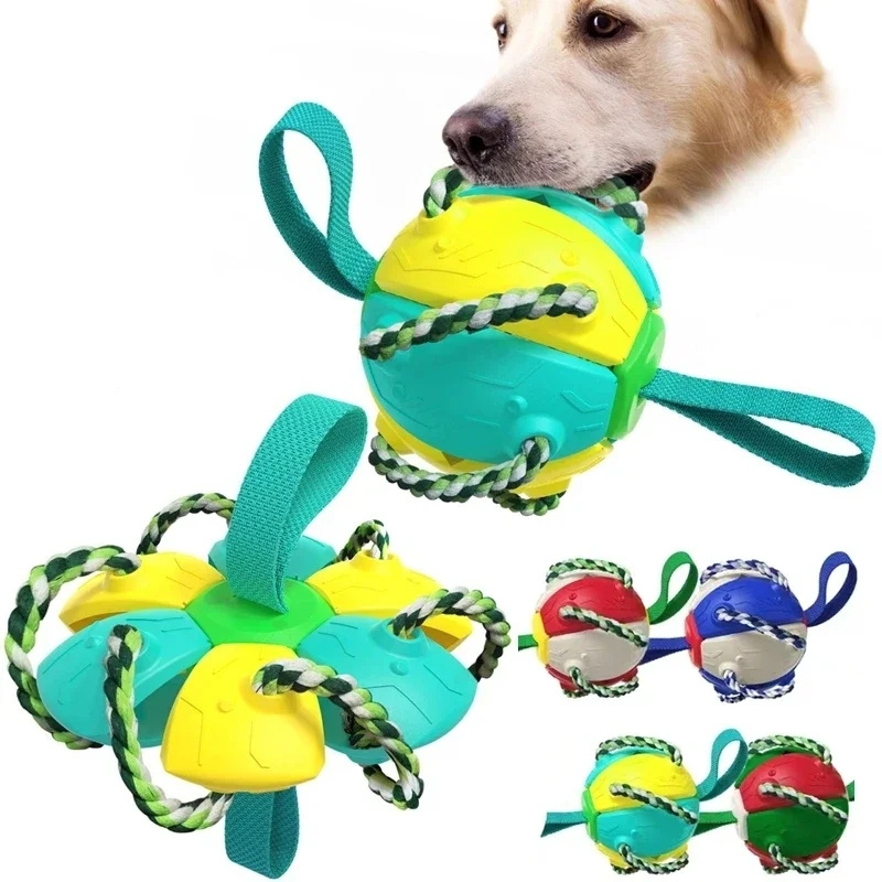 Pet Supplies Magic Ball 2 In1 Multifunctional Tranining Outdoor Interactive Pet Dog Toys