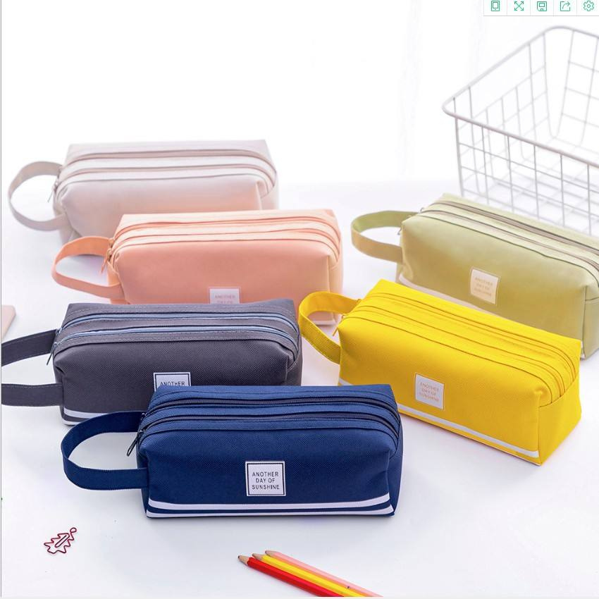 Large Capacity Stationery Storage Creative Stationery Student Oxford Cloth Pencil Case
