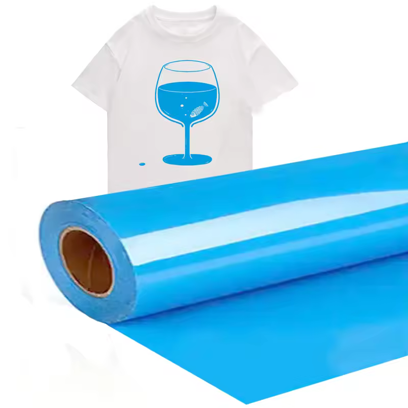 2025 Hot Sell Pvc Matte Series Cheap Heat Transfer Vinyl Thermoflex Vinyl Patterned Htv Heat Transfer Vinyl